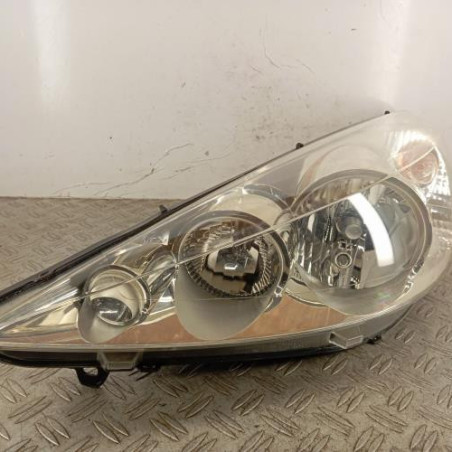 Optique avant principal gauche (feux)(phare) PEUGEOT 206+