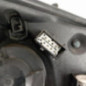 Optique avant principal gauche (feux)(phare) PEUGEOT 206+