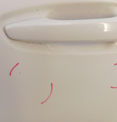 Porte arriere gauche CITROEN C4 PICASSO 2 Photo n°4