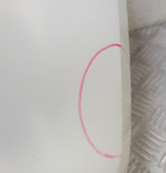 Pare choc arriere OPEL CORSA D Photo n°6