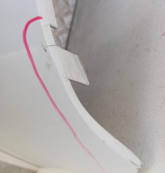 Pare choc arriere OPEL CORSA D Photo n°7