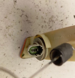 Optique avant secondaire gauche (feux)(clignotant) RENAULT TRAFIC 1 Photo n°4