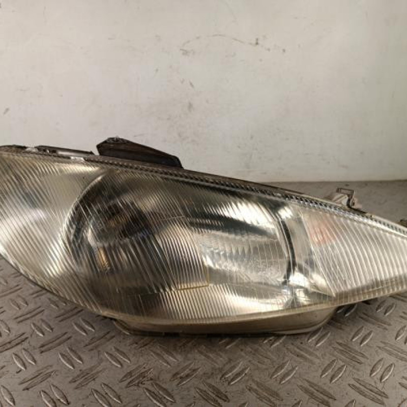 Optique avant principal droit (feux)(phare) PEUGEOT 206
