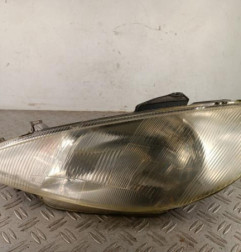 Optique avant principal gauche (feux)(phare) PEUGEOT 206 Photo n°1