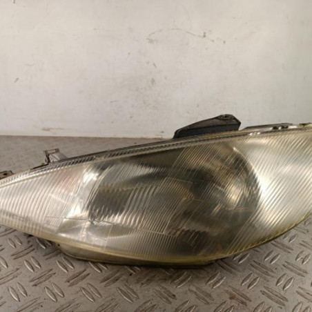 Optique avant principal gauche (feux)(phare) PEUGEOT 206 Photo n°1