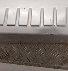 Pare choc arriere RENAULT SCENIC 3 Photo n°4