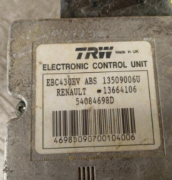 Bloc ABS (freins anti-blocage) RENAULT MASTER 2 Photo n°4