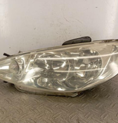 Optique avant principal gauche (feux)(phare) PEUGEOT 206 Photo n°1