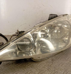 Optique avant principal gauche (feux)(phare) PEUGEOT 206