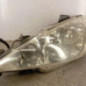Optique avant principal gauche (feux)(phare) PEUGEOT 206
