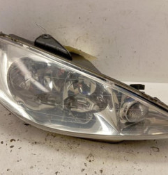 Optique avant principal droit (feux)(phare) PEUGEOT 206 Photo n°1