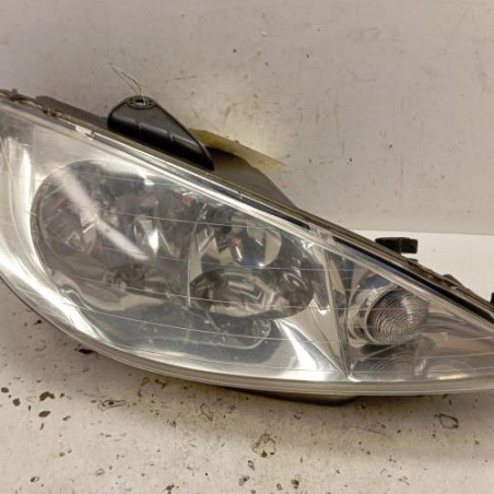 Optique avant principal droit (feux)(phare) PEUGEOT 206 Photo n°1
