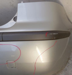 Pare choc arriere RENAULT LAGUNA 2 Photo n°7