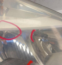 Optique avant principal droit (feux)(phare) RENAULT CLIO 3 Photo n°3