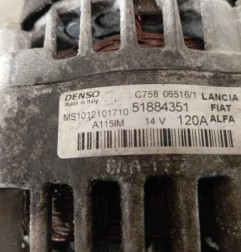 Alternateur FIAT 500X Photo n°4