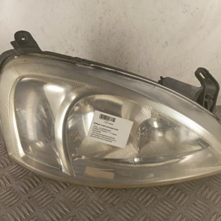 Optique avant principal droit (feux)(phare) OPEL CORSA C Photo n°1
