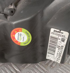 Optique avant principal droit (feux)(phare) OPEL CORSA C Photo n°3