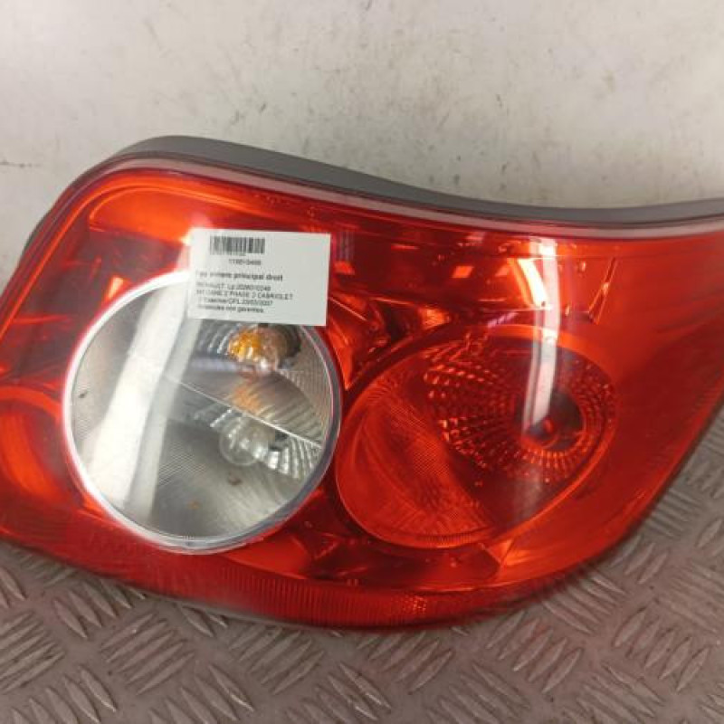 Feu arriere principal droit (feux) RENAULT MEGANE 2