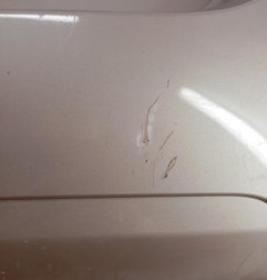 Pare choc arriere RENAULT MODUS Photo n°4