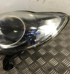 Optique avant principal gauche (feux)(phare) PEUGEOT 107 Photo n°3