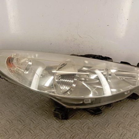 Optique avant principal droit (feux)(phare) PEUGEOT 207 Photo n°1