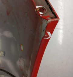 Pare choc arriere RENAULT CLIO 3 Photo n°7