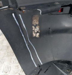 Pare choc arriere FIAT 500X Photo n°9