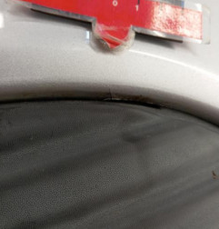 Pare choc arriere RENAULT CLIO 4 Photo n°3