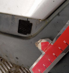 Pare choc arriere RENAULT CLIO 4 Photo n°4