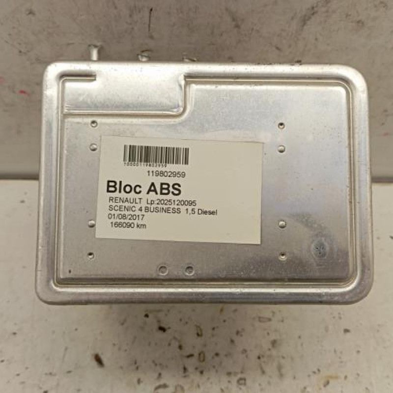 Bloc ABS (freins anti-blocage) RENAULT SCENIC 4