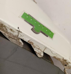 Pare choc arriere RENAULT MEGANE 3 Photo n°4