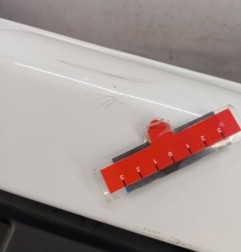 Pare choc arriere RENAULT MEGANE 3 Photo n°7