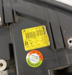 Optique avant principal droit (feux)(phare) VOLKSWAGEN TRANSPORTER 5 Photo n°4