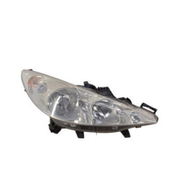 Optique avant principal droit (feux)(phare) PEUGEOT 207 Photo n°1