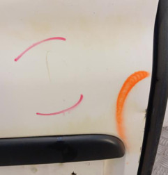 Porte de coffre gauche PEUGEOT PARTNER 1 Photo n°4