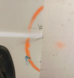 Porte de coffre gauche RENAULT TRAFIC 2 Photo n°3