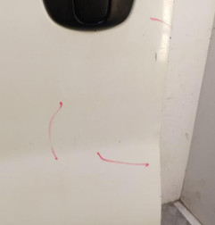 Porte laterale droit RENAULT TRAFIC 2 Photo n°5