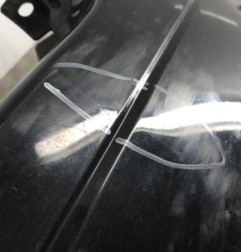 Pare choc arriere RENAULT SCENIC 1 Photo n°4