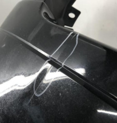 Pare choc arriere RENAULT SCENIC 1 Photo n°5