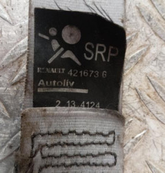 Ceinture avant gauche RENAULT TWINGO 1 Photo n°3