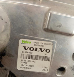 Feu diurne avant gauche VOLVO XC 60 1 Photo n°3