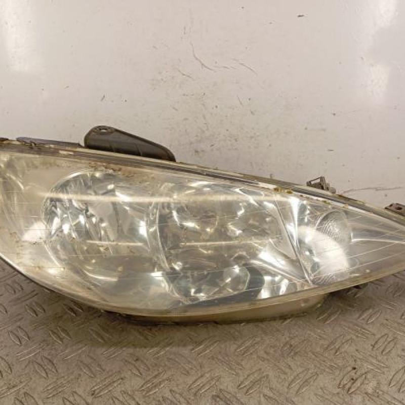 Optique avant principal droit (feux)(phare) PEUGEOT 206
