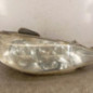 Optique avant principal droit (feux)(phare) PEUGEOT 206