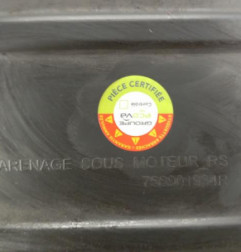 Cache sous moteur RENAULT CLIO 4 Photo n°3