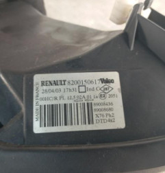 Optique avant principal droit (feux)(phare) RENAULT KANGOO 1 Photo n°4