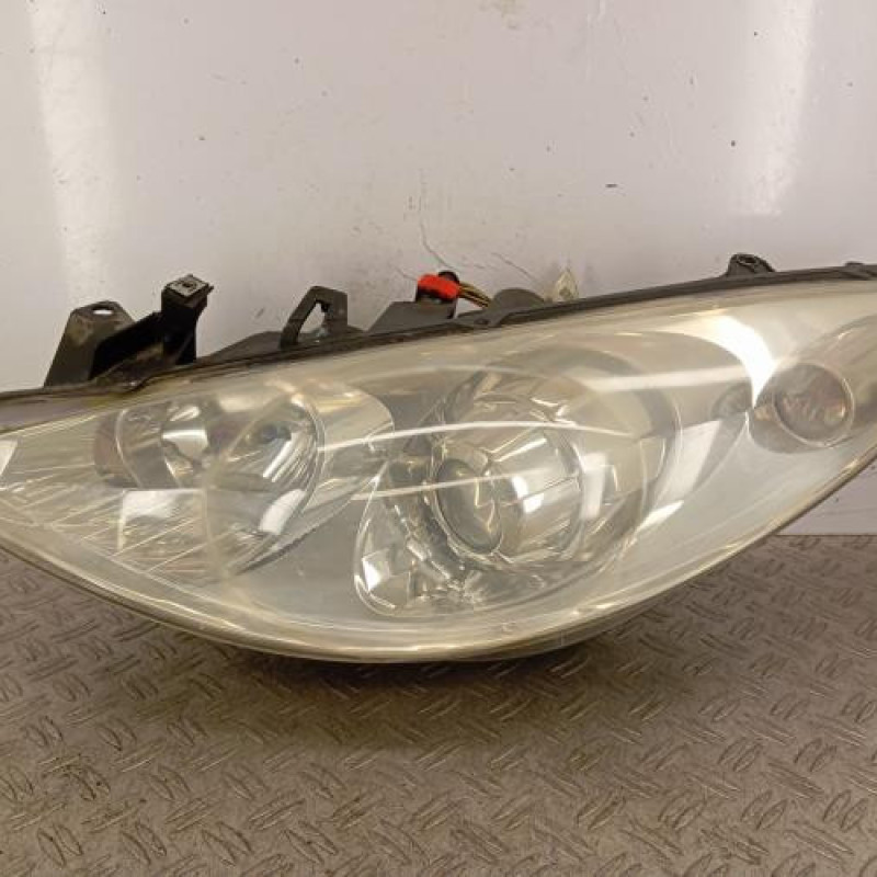 Optique avant principal gauche (feux)(phare) PEUGEOT 307