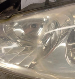 Optique avant principal gauche (feux)(phare) PEUGEOT 307 Photo n°3