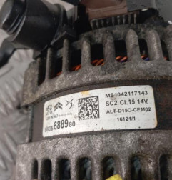 Alternateur PEUGEOT 208 2 Photo n°5