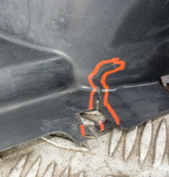 Pare boue avant droit PEUGEOT 307 Photo n°3