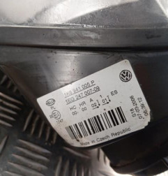 Optique avant principal gauche (feux)(phare) VOLKSWAGEN GOLF 5 Photo n°5